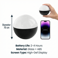 LUMI Smart WiFi Crystal Ball Lamp