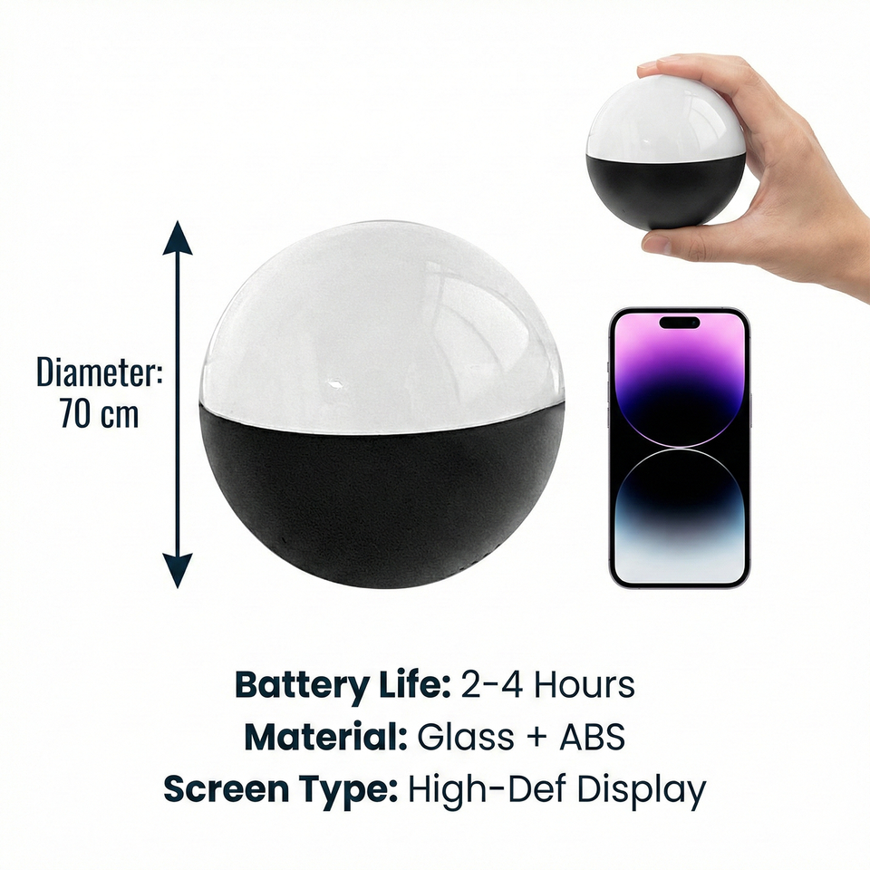 LUMI Smart WiFi Crystal Ball Lamp
